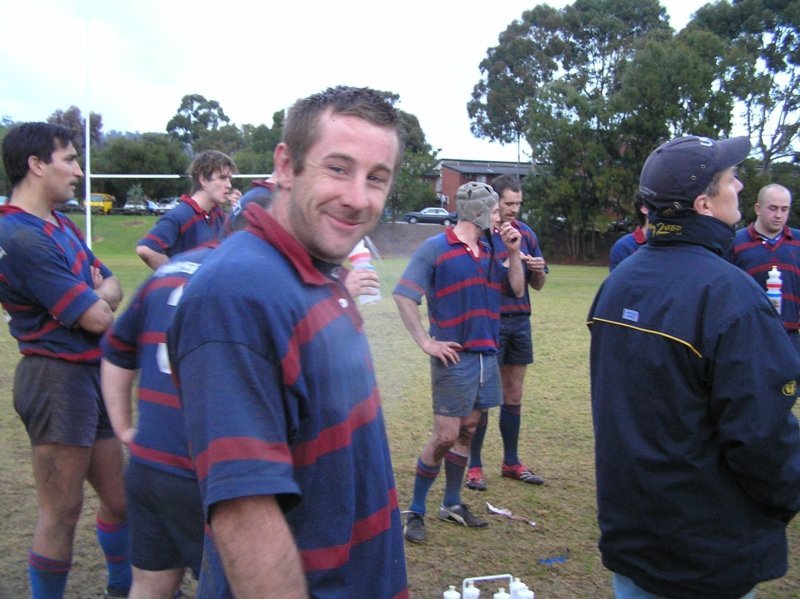 1st XV - Rob Porteous after the game
